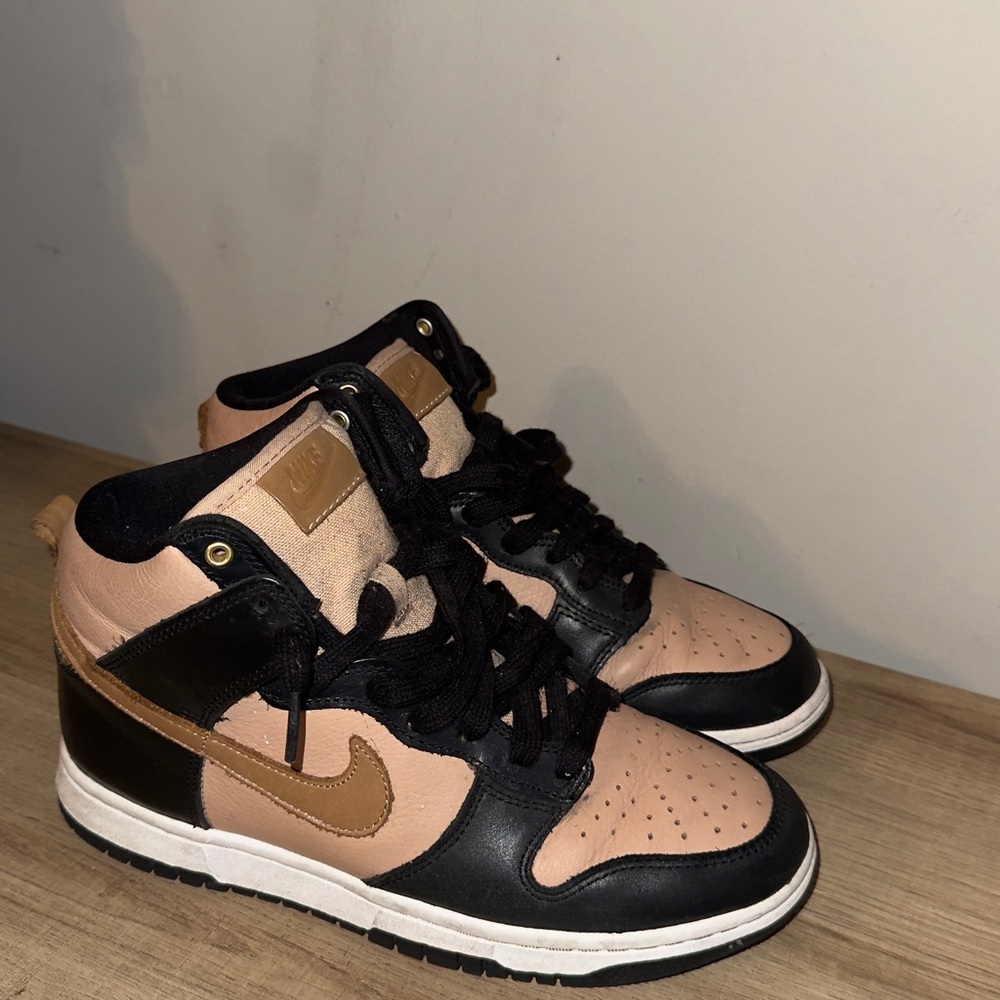 Women’s Black Flax Nike Dunks
